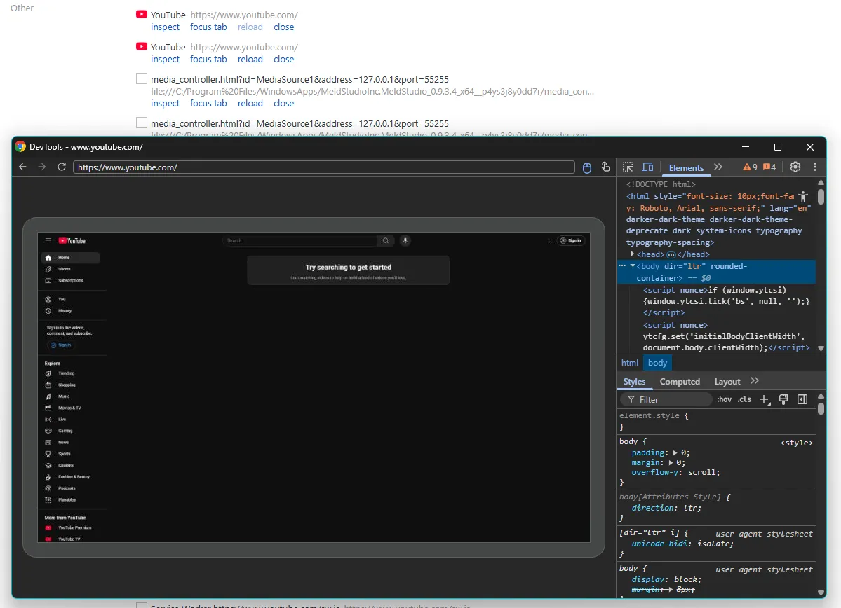 DevTools Opened