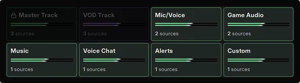 Customizable Tracks