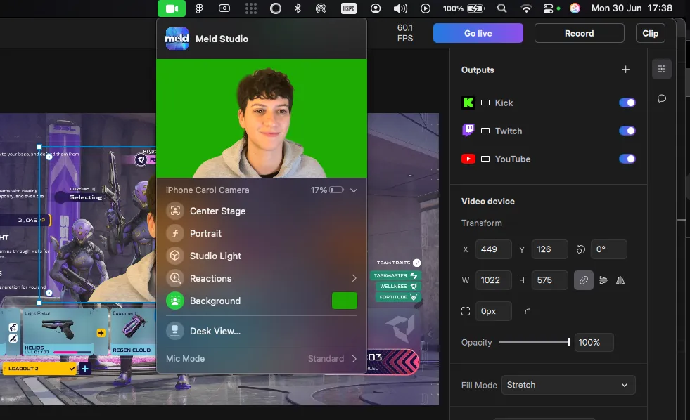 macOS Video Effects