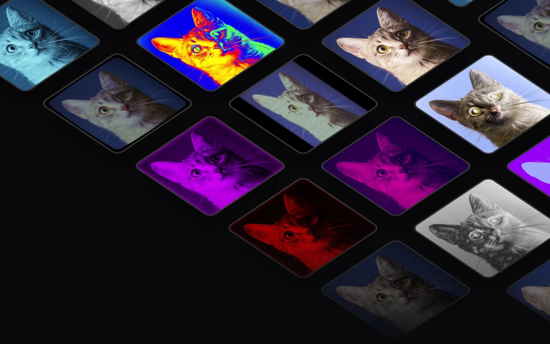 Live streaming effects and presets in Meld Studio