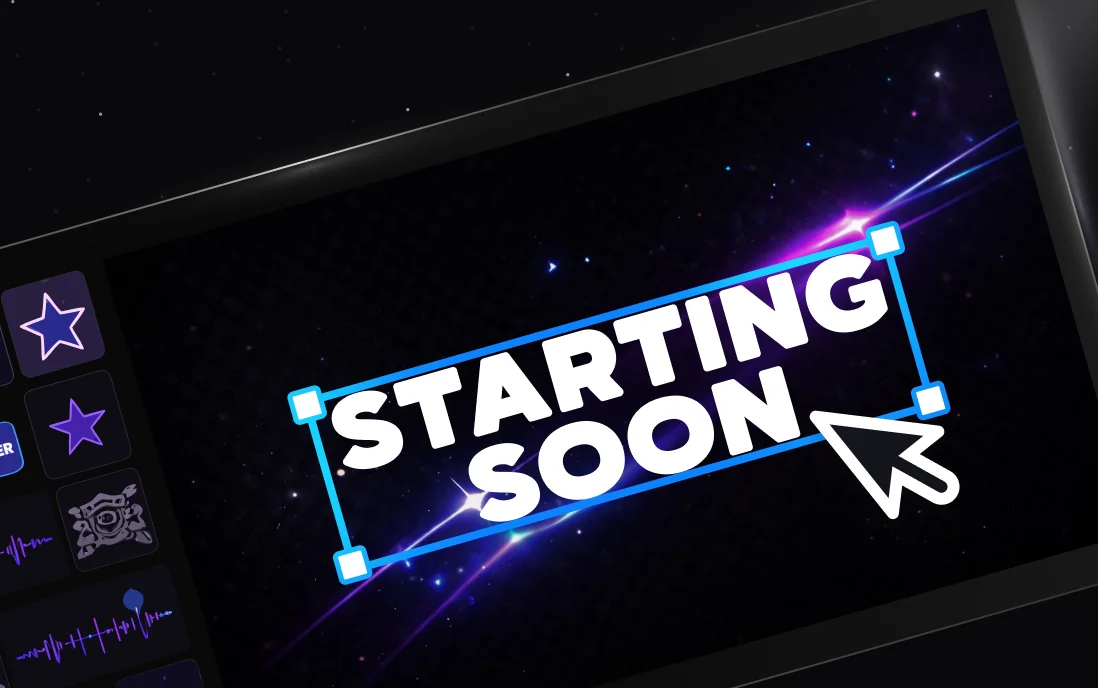 Spark overlays ready on Meld Studio scene