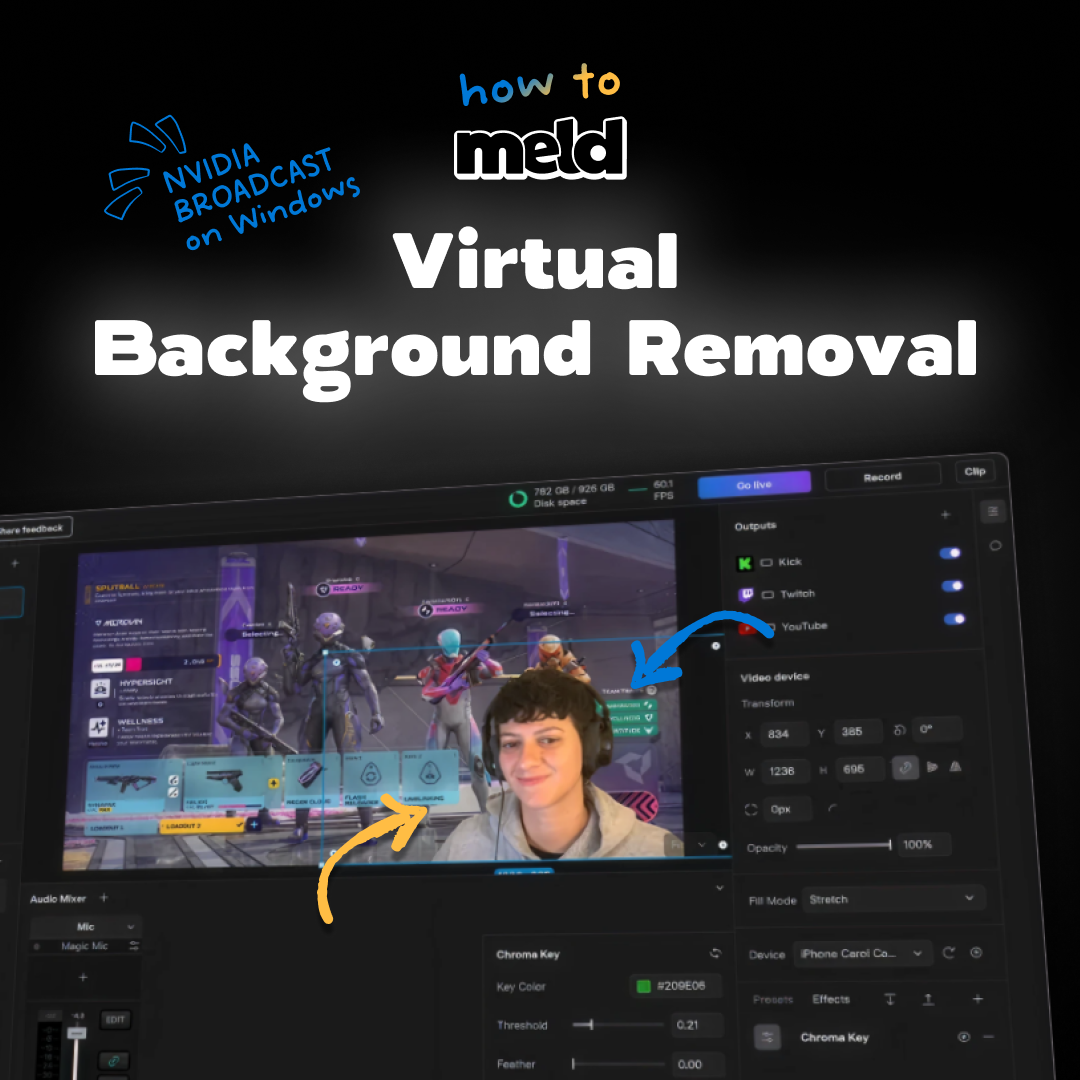 Remove Webcam Background for Streaming and Video Calls