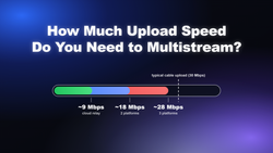 How Much Upload Speed Do You Need to Multistream?