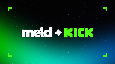 Start Streaming to Kick in One Click with the new Meld Integration.