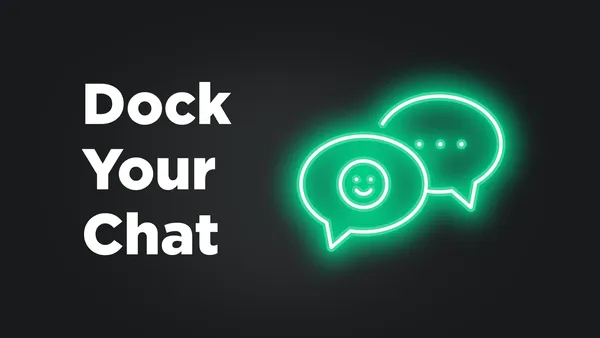 Stay Connected by Adding Docked Chat to Your Streaming Software