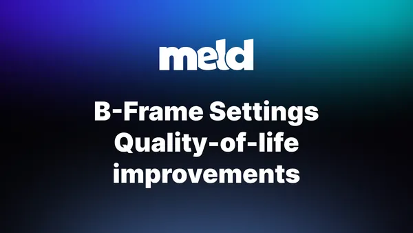 Audio Track Sorting, B-Frame Tweaks & More in v0.9.1.6