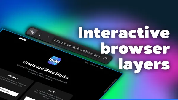 Guide to Interactive Browser Layers in Meld Studio