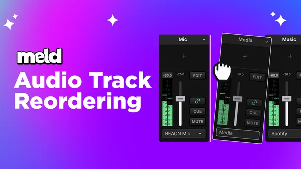Get Organized with Drag-and-Drop Audio Reordering in Meld Studio