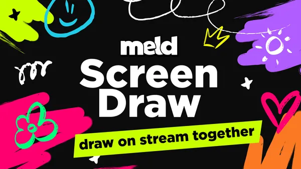 Screen Draw in Meld Studio: Draw on Your Live Stream in Real Time