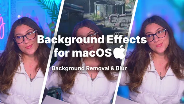 Macos Background Removal and Blur in Meld Studio v0.10.7.0