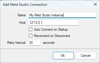 Add Meld Studio Connection