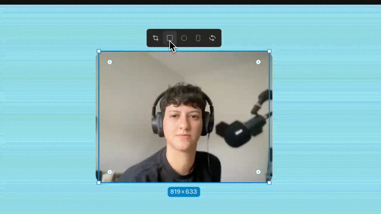 Video Device Quick-Actions Toolbar