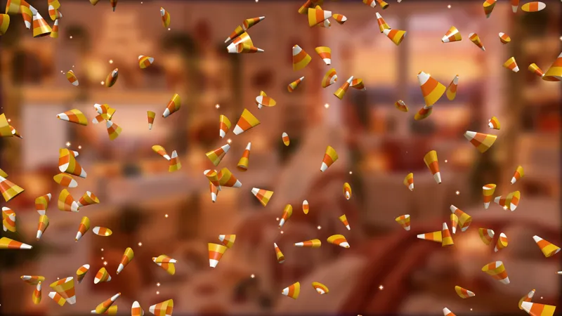 Candy Corn Rain