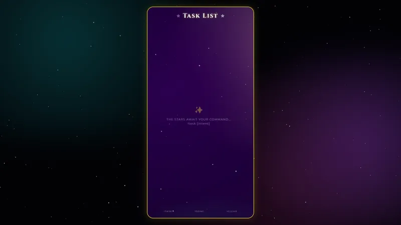 Celestial Task List