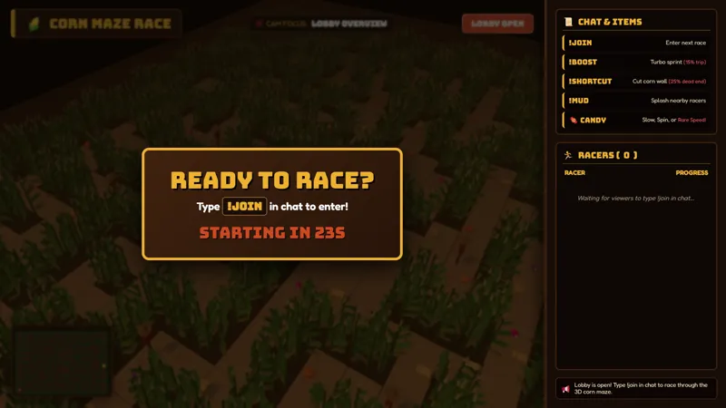 Corn Maze Race