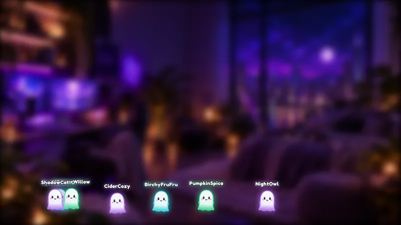 Cute Ghost Chat Avatars