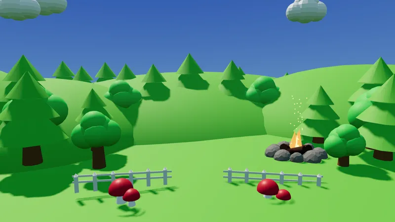 Day and Night 3D World