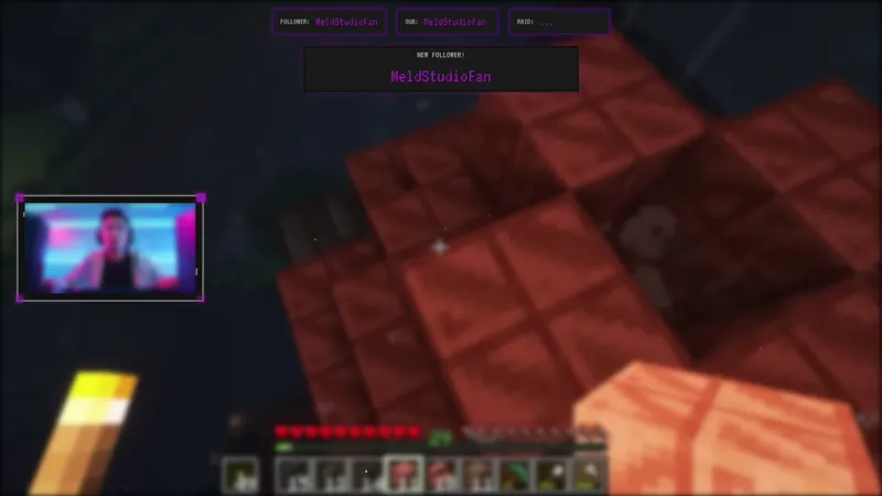 Minecraft Nether Stream Overlay