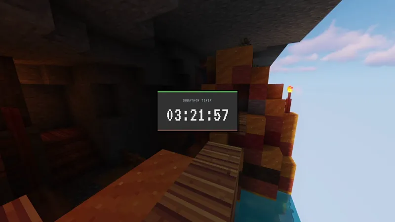 Minecraft Subathon Timer