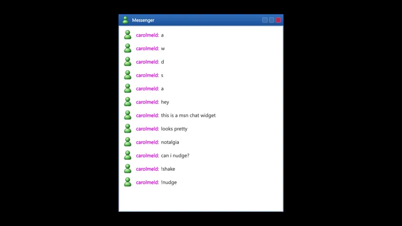 MSN Messenger Chat