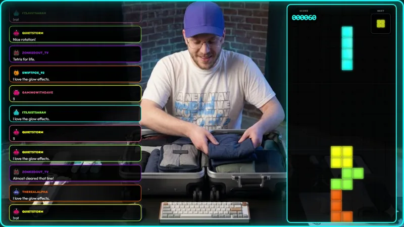 Neon Tetris