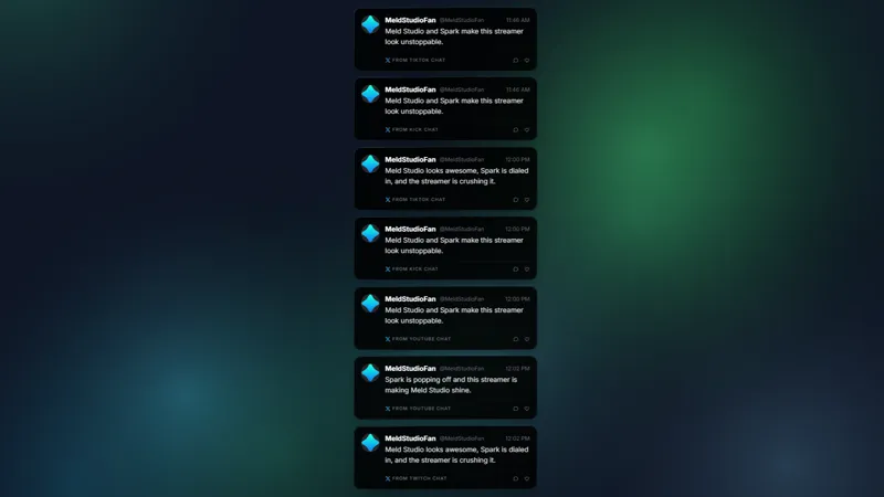 X Chat Feed