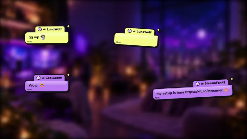 Y2K Pop-Up Chat